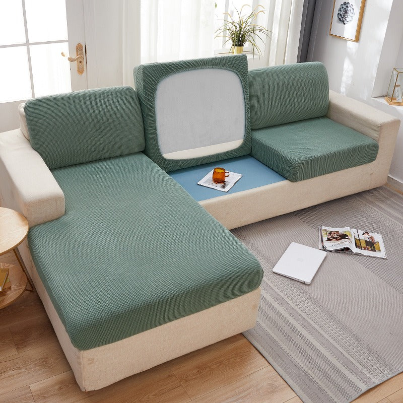 Washable Stretch Sofa Cushion Cover for Pet Households – 1 Piece