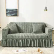 Washable Stretch Pet Sofa Cover with Skirt