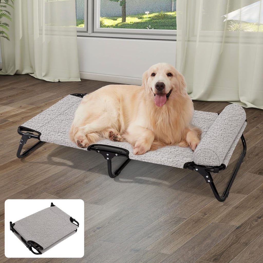 Product Name: ABE XL Elevated Cooling Dog Cot for Outdoor Use