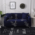 Blue Geometric Non-Slip Pet Sofa Cover – 1 to 4 Seats