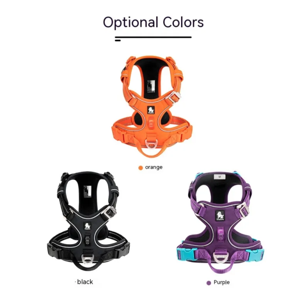 Padded Wraparound Reflective Dog Harness
