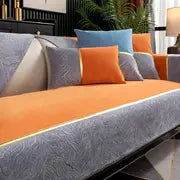 Chenille Non-Slip Sofa Cover for Pet Households – Multiple Sizes