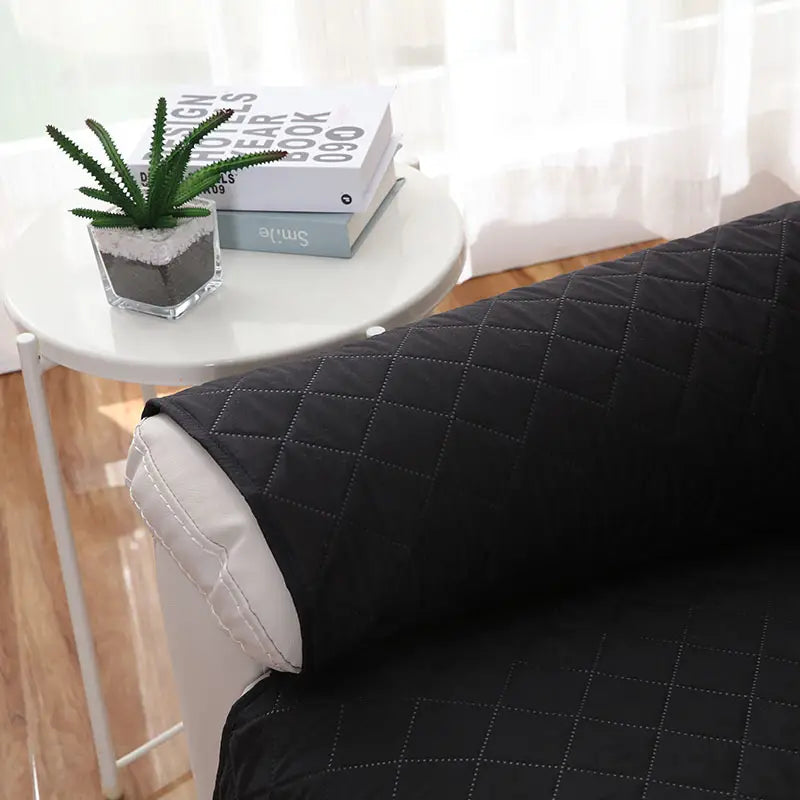 Reversible Water-Resistant Pet Sofa Slipcover with Straps