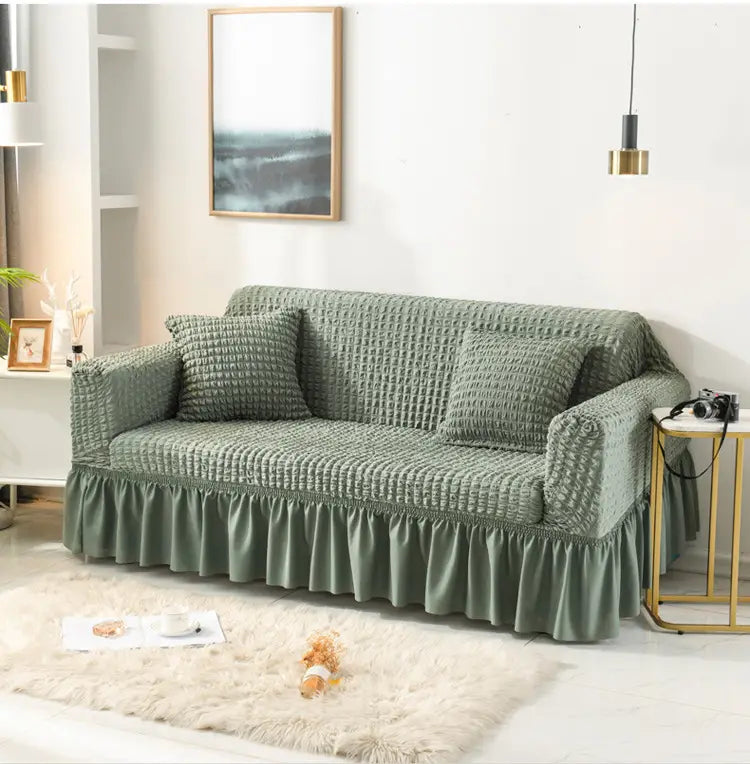 Washable Stretch Pet Sofa Cover with Skirt