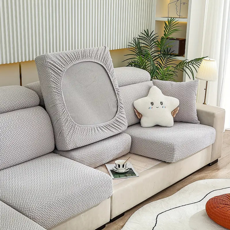 Non-Slip Velvet Stretch Sofa Protector – 1 to 4 Seats