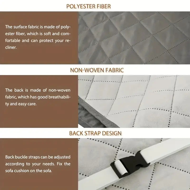 Washable Waterproof Pet Recliner Cover
