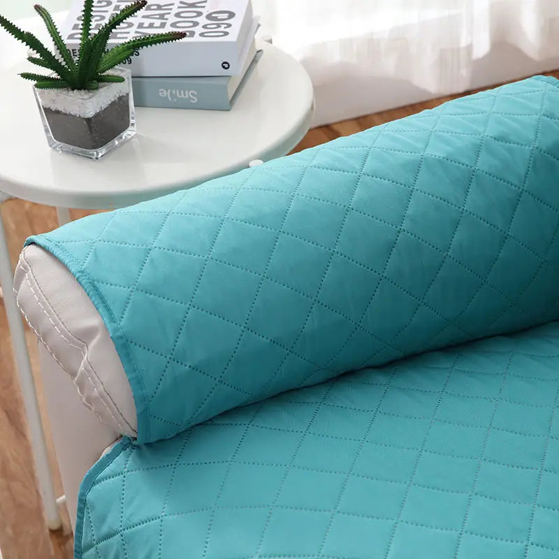 Reversible Water-Resistant Pet Sofa Slipcover with Straps