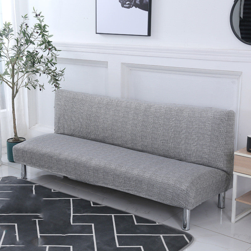 Grey Anti-Stain Sofa Bed Cover – Armless Fit