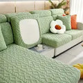 Striped Velvet Stretch Pet Sofa Cover