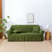 Washable Stretch Pet Sofa Cover with Skirt