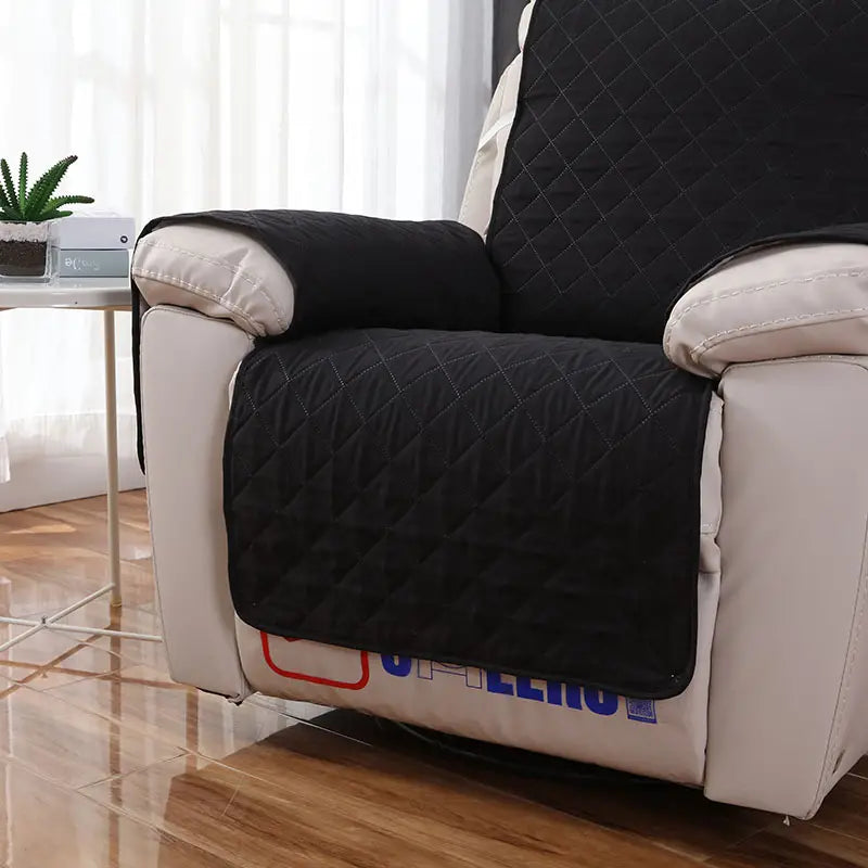 Reversible Water-Resistant Pet Sofa Slipcover with Straps