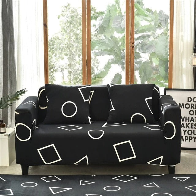 Black Washable Pet Sofa Protector – 1 to 4 Seats
