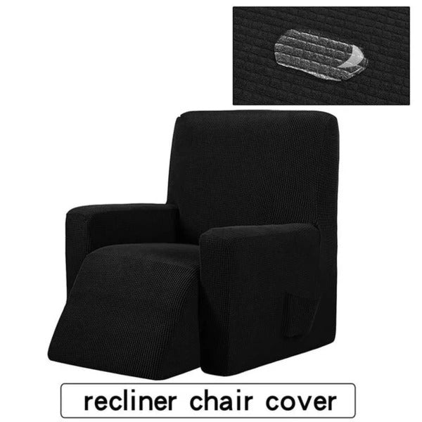 Waterproof Checkered Stretch Recliner Cover