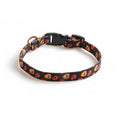 Halloween Ghost & Pumpkin Bow-Tie Pet Collar