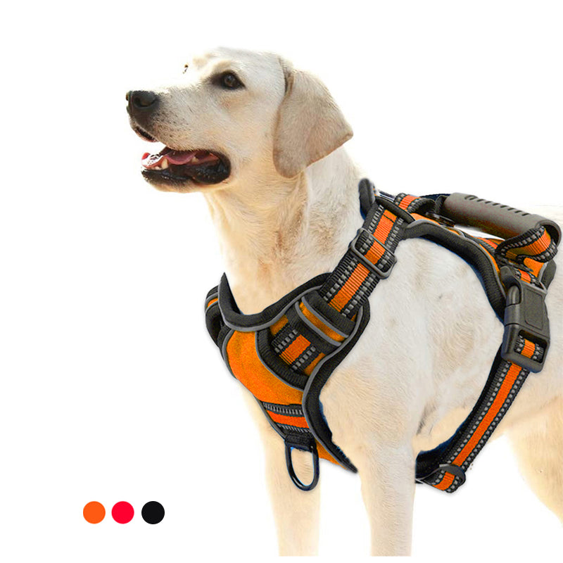Adjustable Reflective Dog Vest Harness