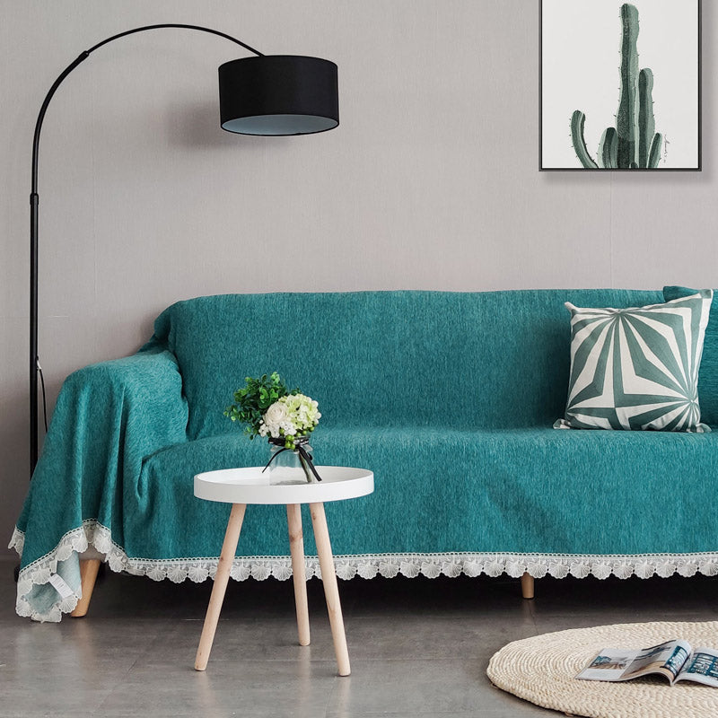 Chenille Sofa Protection Throw for Pet Households