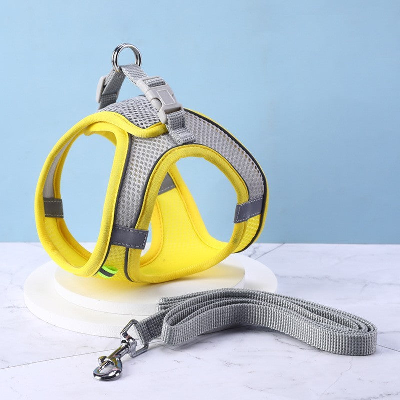 Colourful Cat Vest Harness & Leash