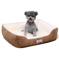 Baodan 25-Inch Extra-Soft Fluffy Dog & Cat Bed with Non-Slip Base – Machine Washable