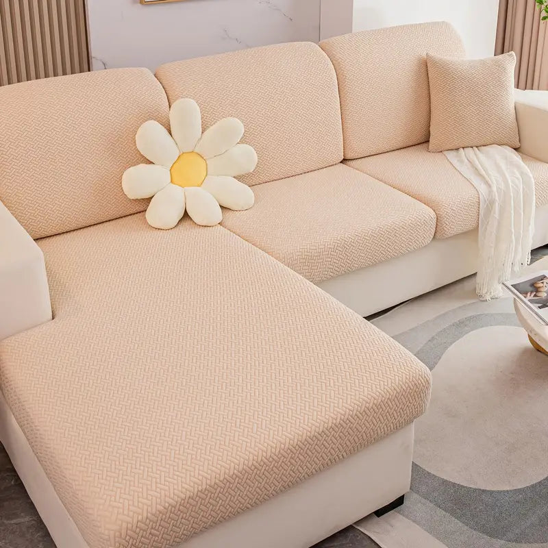 Non-Slip Velvet Stretch Sofa Protector – 1 to 4 Seats