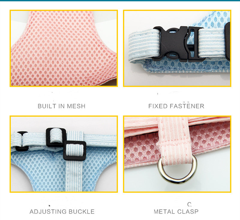 Cross-Back Cat Harness & Leash