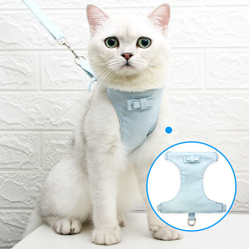 Cross-Back Cat Harness & Leash