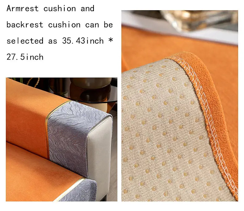 Chenille Non-Slip Sofa Cover for Pet Households – Multiple Sizes