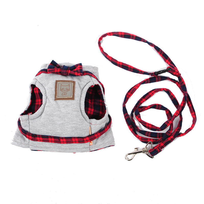 Red Kitty Cat Harness Set