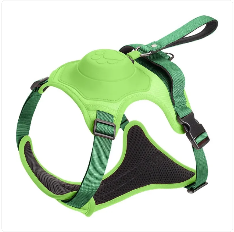 Dog Harness with Retractable Leash
