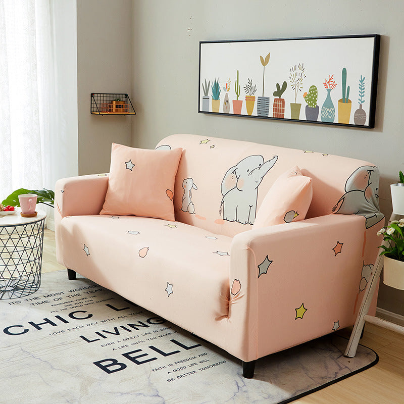 Waterproof Full-Wrap Stretch Sofa Protector