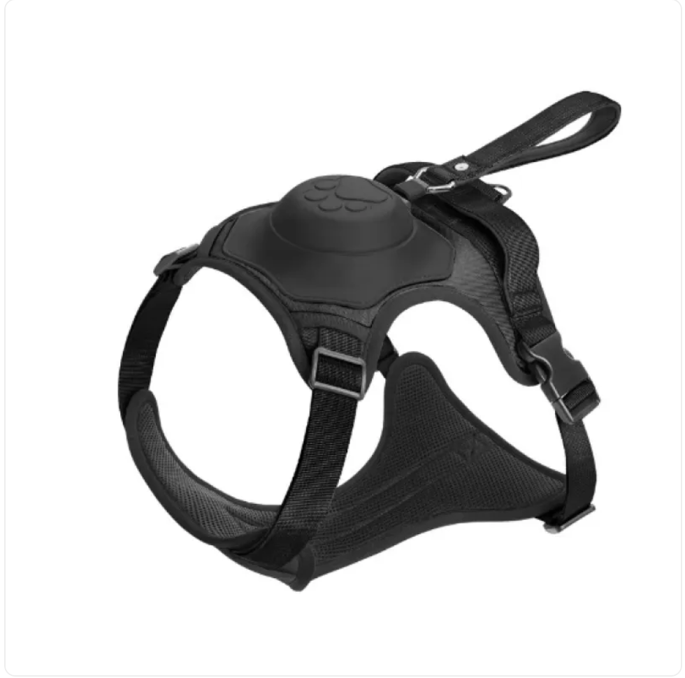 Dog Harness with Retractable Leash