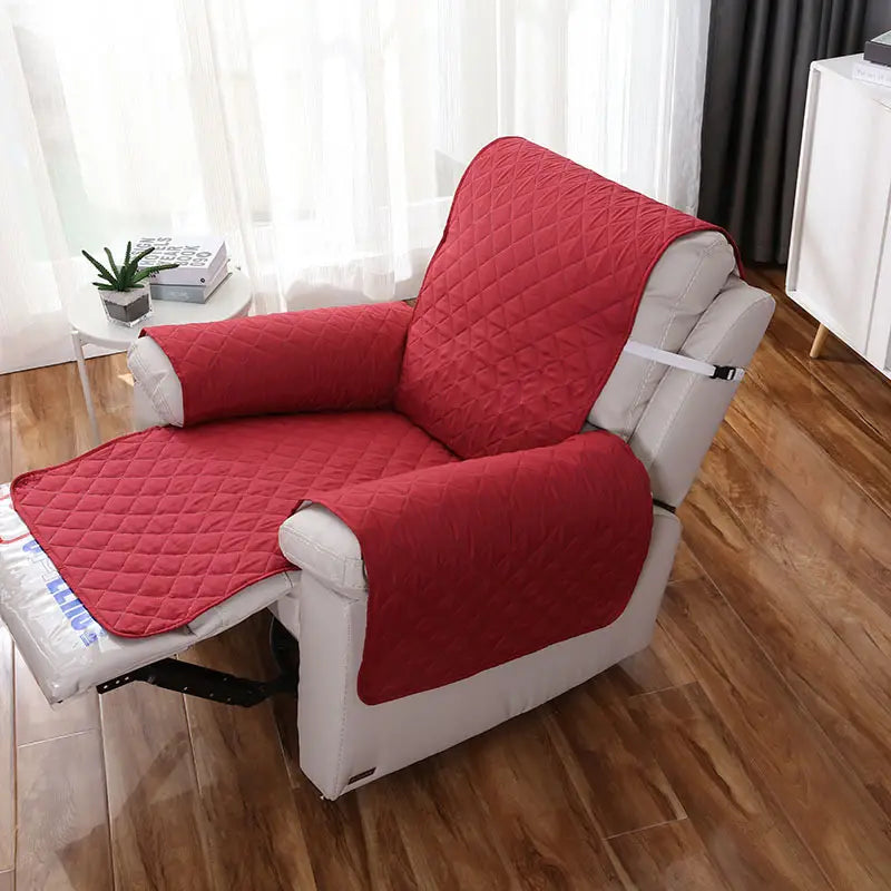 Reversible Water-Resistant Pet Sofa Slipcover with Straps