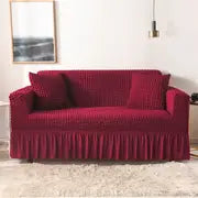 Washable Stretch Pet Sofa Cover with Skirt