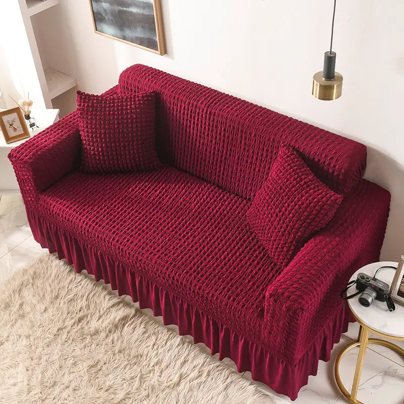 Washable Stretch Pet Sofa Cover with Skirt