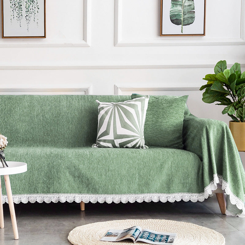 Chenille Sofa Protection Throw for Pet Households