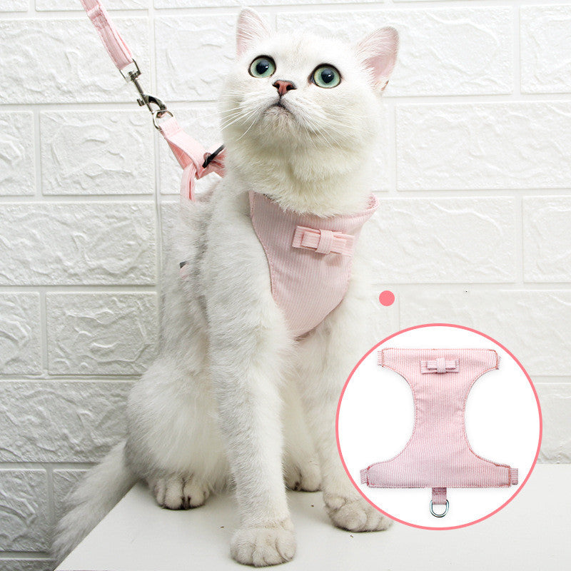 Cross-Back Cat Harness & Leash