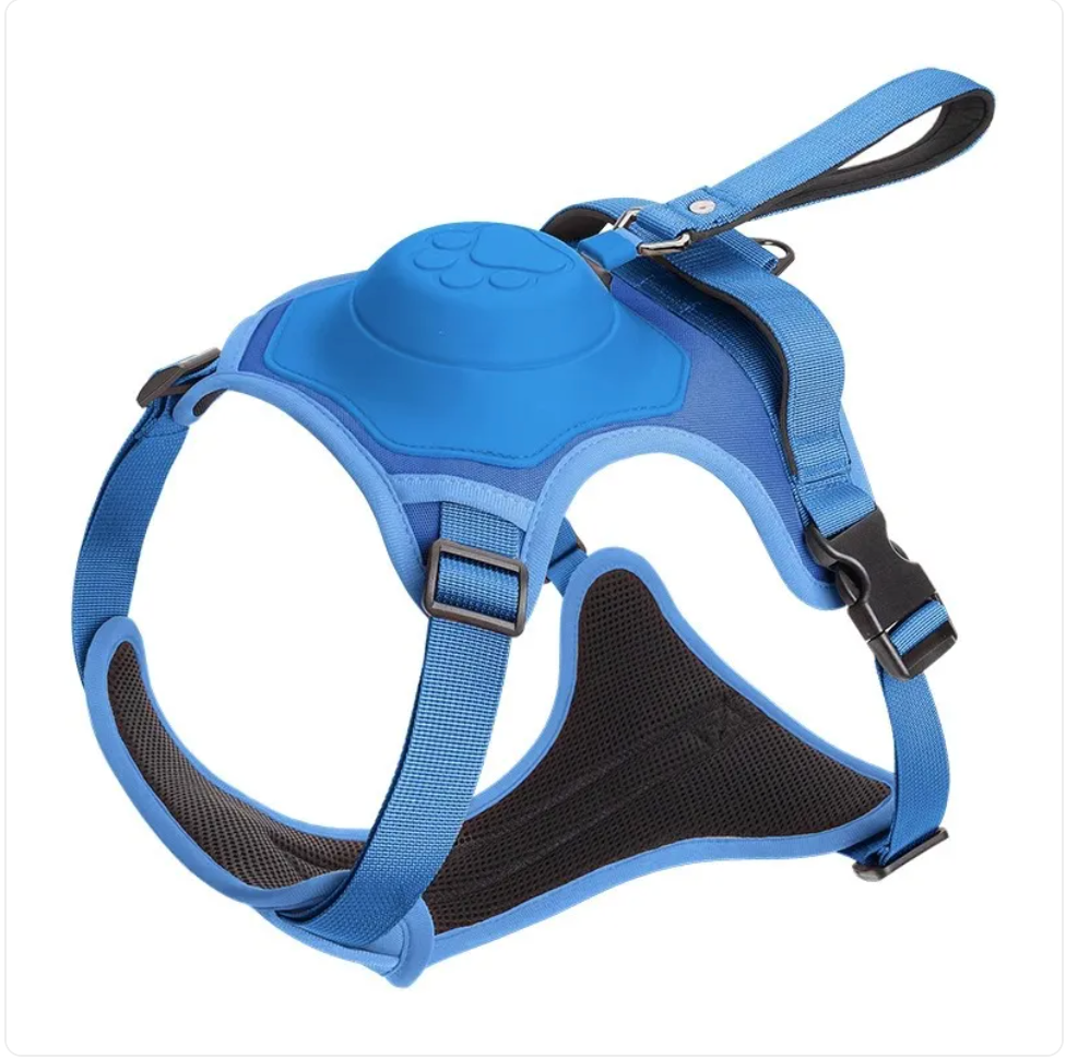 Dog Harness with Retractable Leash