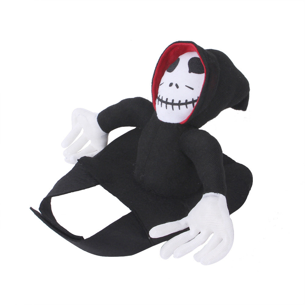 Halloween Spider & Pumpkin Pet Vest