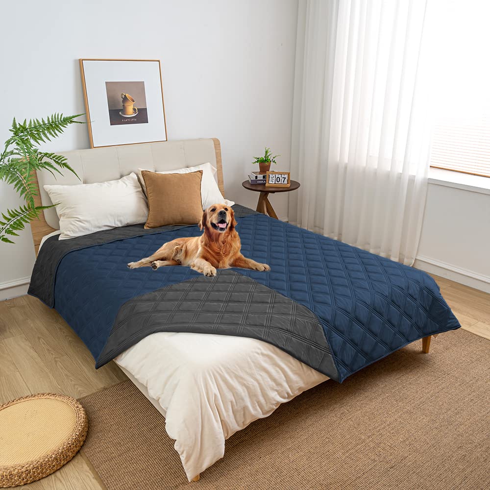 SUNNYTEX Reversible Waterproof Pet Sofa Cover – 68 × 82 in