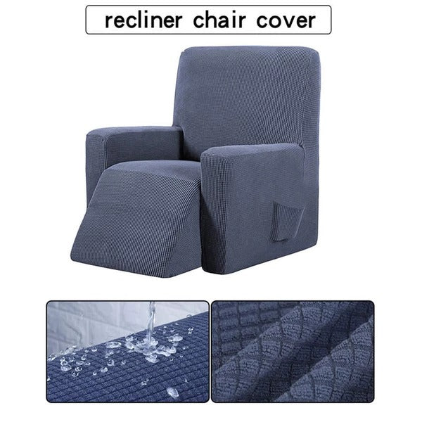 Waterproof Checkered Stretch Recliner Cover