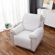 Reversible Water-Resistant Pet Sofa Slipcover with Straps