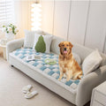 AMTARP Washable Dog Sofa Protector – Lake Blue, 27.5 × 59.05 in
