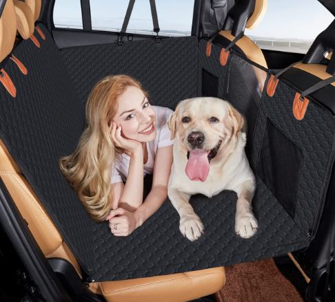 Dog Seat Cover Protector - Waterproof Backseat Mat (One)
