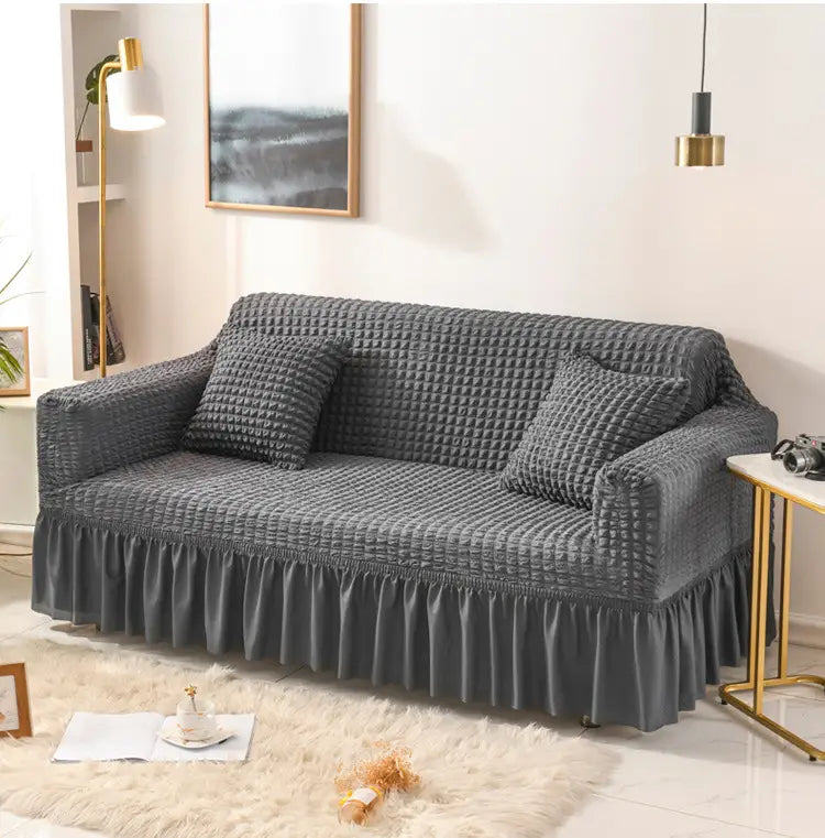 Washable Stretch Pet Sofa Cover with Skirt