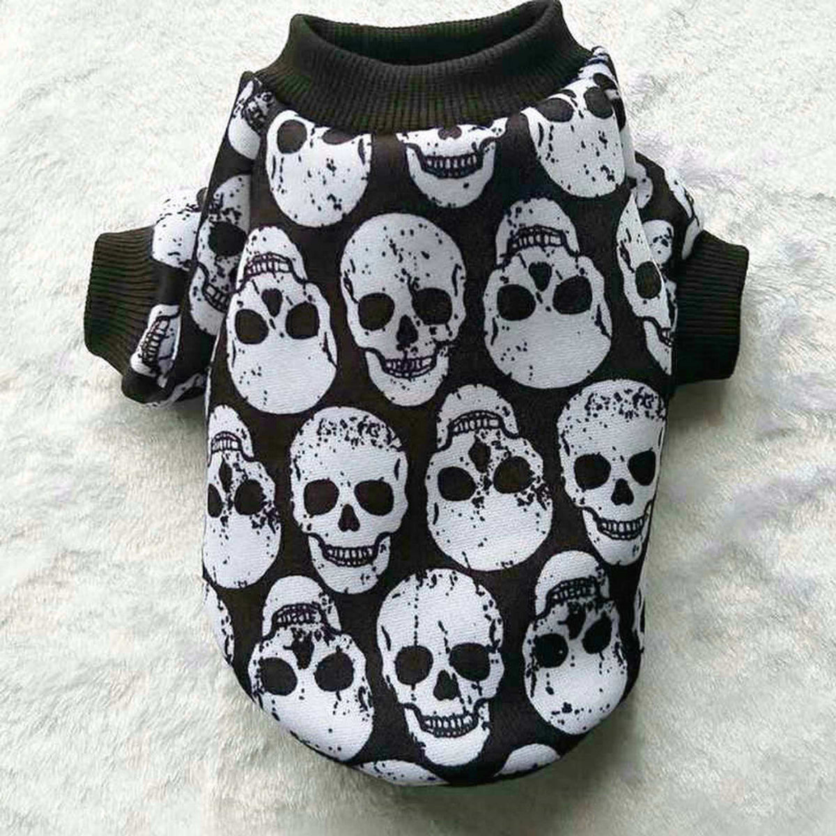 Halloween Skull & Ghost Pet Shirt
