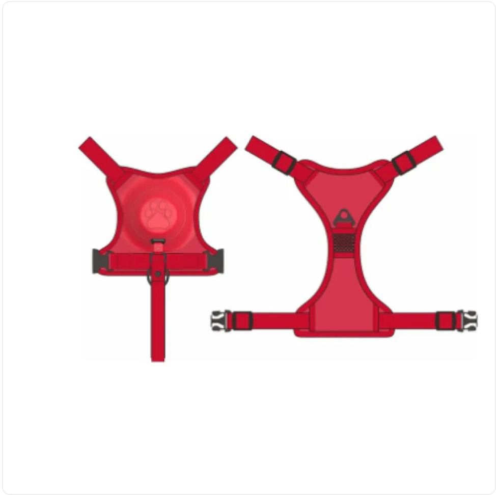 Dog Harness with Retractable Leash