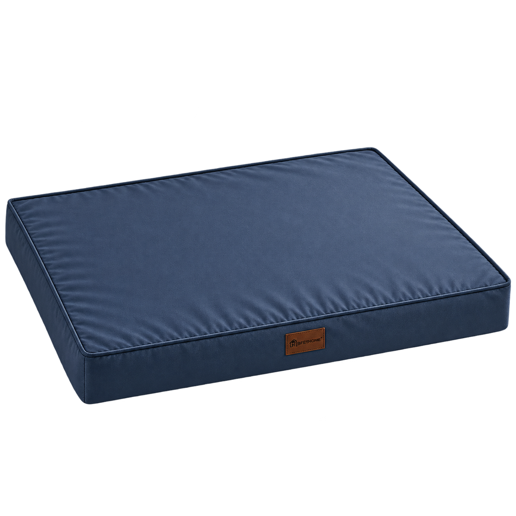 BFPETHOME Waterproof Outdoor Orthopedic Dog Bed with Washable Cover – Navy – isolated product