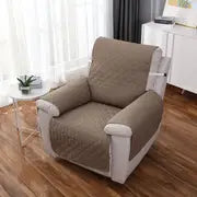 Reversible Water-Resistant Pet Sofa Slipcover with Straps