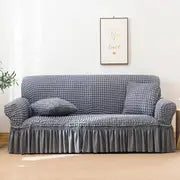Washable Stretch Pet Sofa Cover with Skirt
