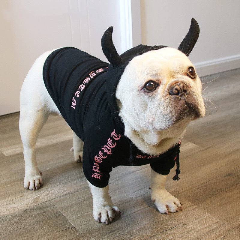 Halloween Fleece-Lined Hoodie for Dogs & Cats