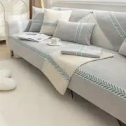 Non-Slip Chenille Pet Sofa Cushion Protector